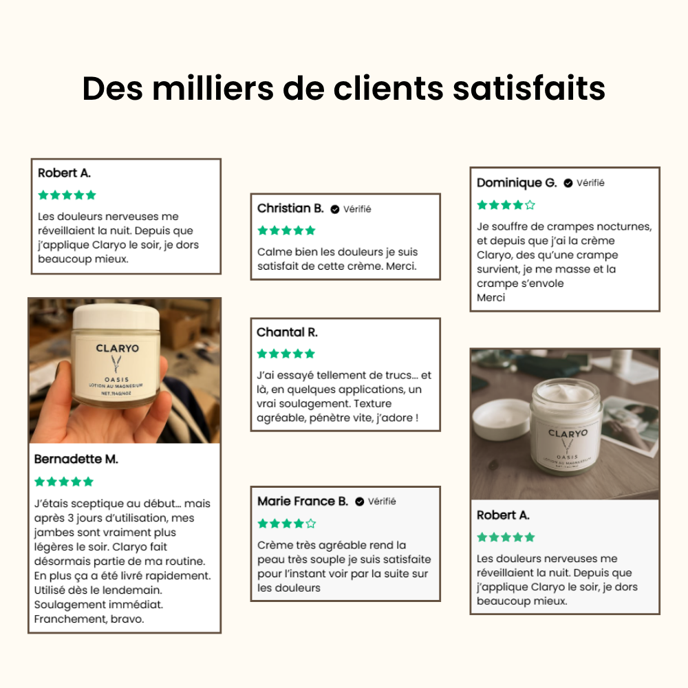 Nervalis - Crème au magnésium pour apaiser vos douleurs nerveuses